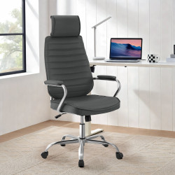 Fauteuil de bureau Rako grise