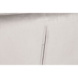 Siège Home ESPRIT Gris Crème Doré Argenté Polyester Métal 74 x 74 x 90 cm 74 x 67 x 90 cm