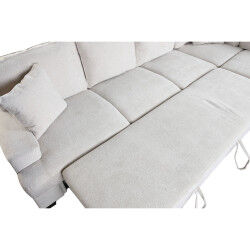 Canapé Convertible Home ESPRIT Beige Moderne 285 x 260 x 90 cm