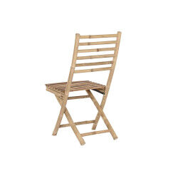 Chaise de jardin Home ESPRIT Marron Bambou 45 x 55 x 95 cm