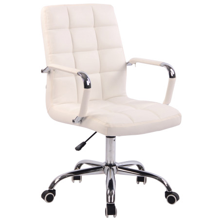 Fauteuil de bureau Deli blanche