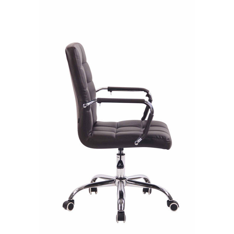 Chaise de bureau Deli marron