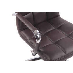 Chaise de bureau Deli marron