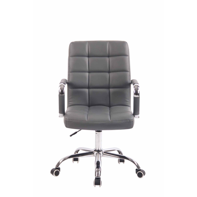 Chaise de bureau Deli grise