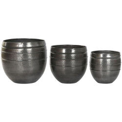 Cache-pot Home ESPRIT Gris...