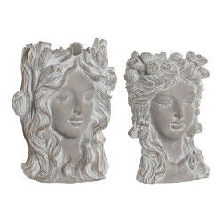 Cache-pot Home ESPRIT Gris...