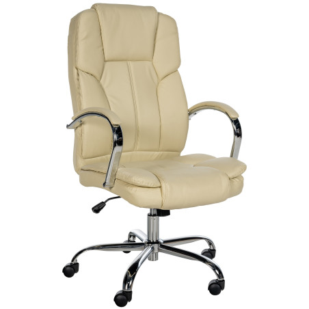 Silla De Oficina XXL Xanthos Crema