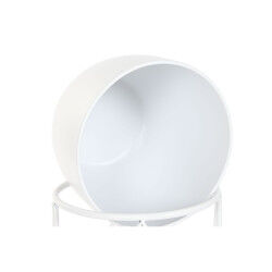 Cache-pot Home ESPRIT Blanc Métal Urbaine 38 x 38 x 80 cm (3 Pièces)