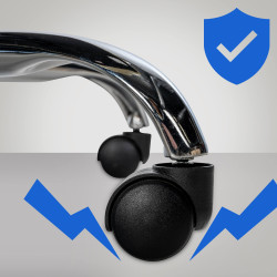 Fauteuil de bureau BIG Xanthos grise