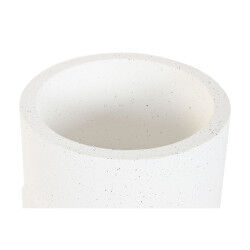 Cache-pot Home ESPRIT Blanc Magnésium Urbaine 36 x 36 x 70 cm