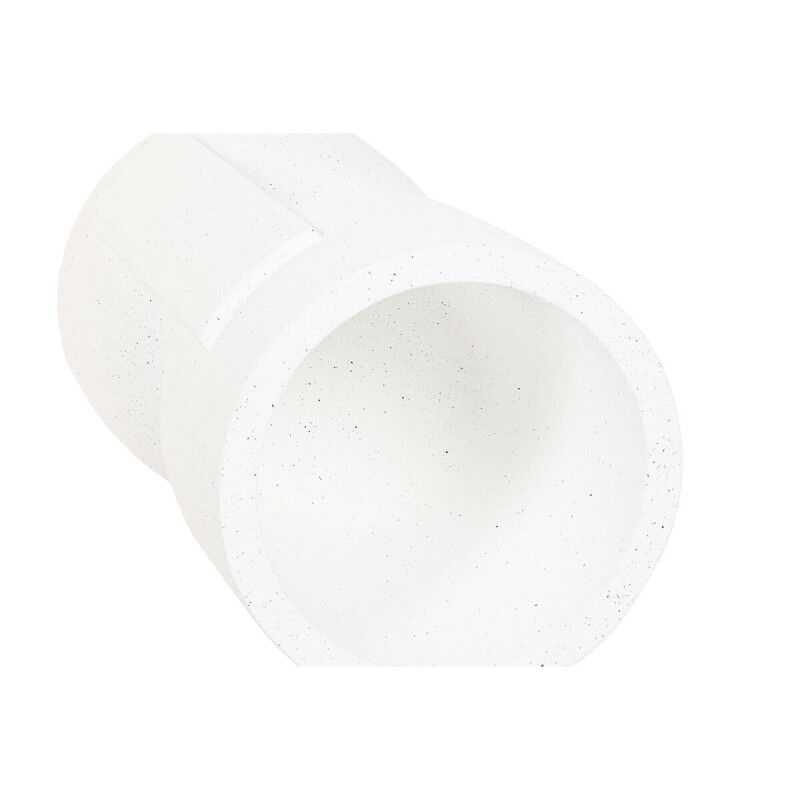 Cache-pot Home ESPRIT Blanc Magnésium Urbaine 36 x 36 x 70 cm