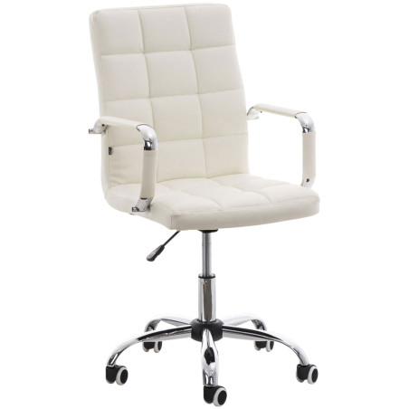 Fauteuil de bureau Deli V2 blanche