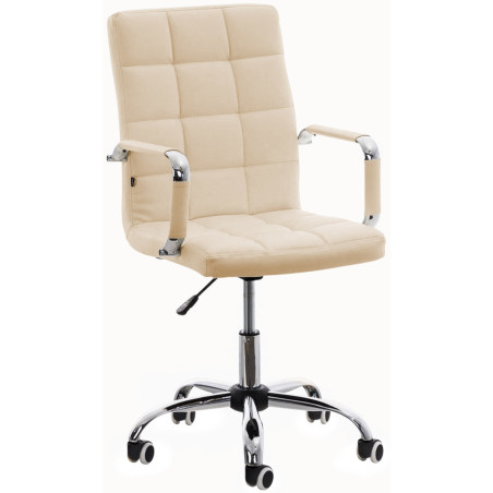 Silla de oficina Deli V2 Crema