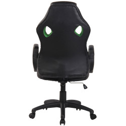 Fauteuil de bureau de course Magnus verte