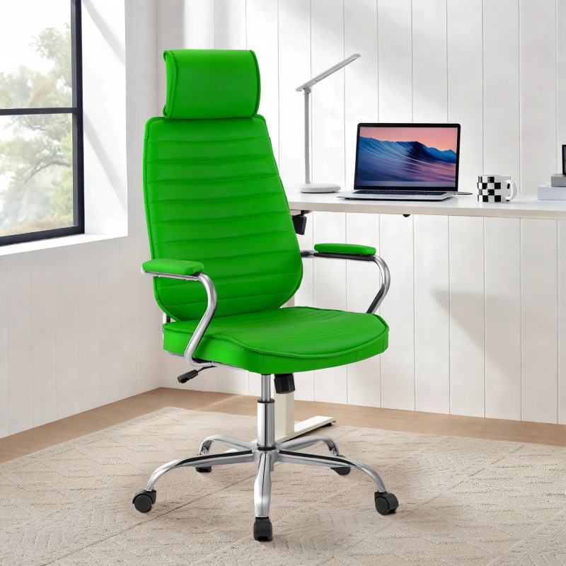 Fauteuil de bureau Rako verte