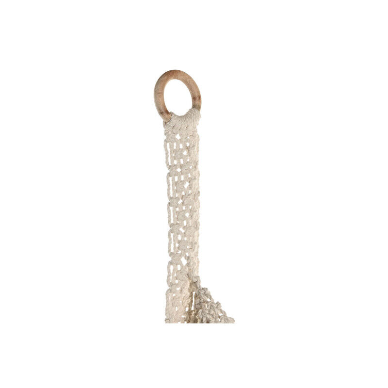 Cache-pot Home ESPRIT Coton Bois Urbaine 46 x 2 x 93 cm