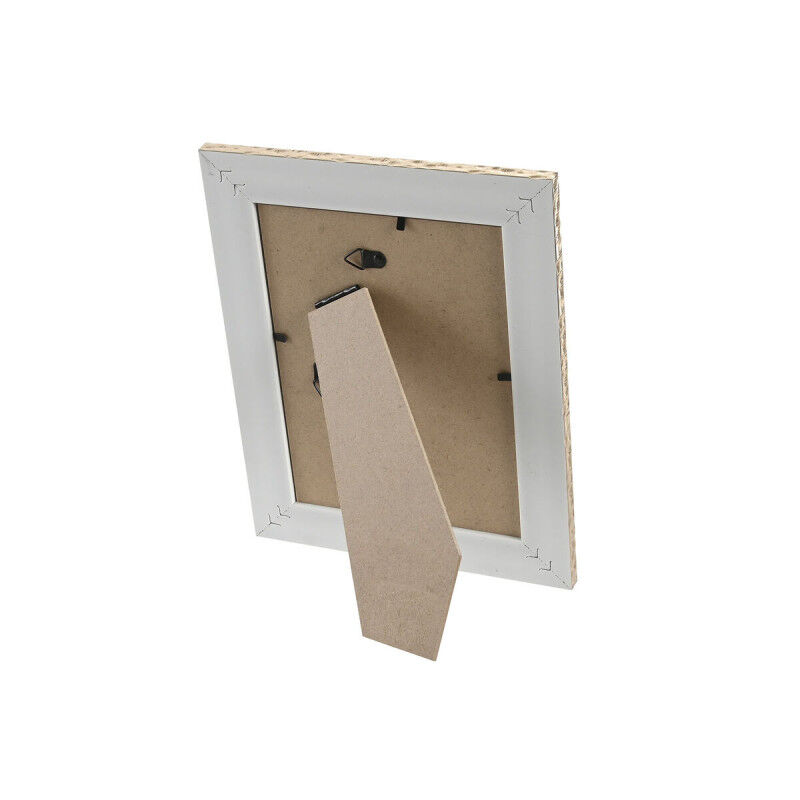 Cadre photo Home ESPRIT Marron Beige Verre polystyrène Scandi (4 Unités)