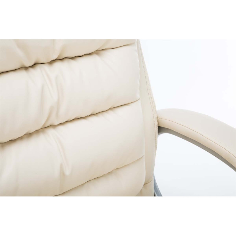 Fauteuil de bureau BIG Vancouver crème