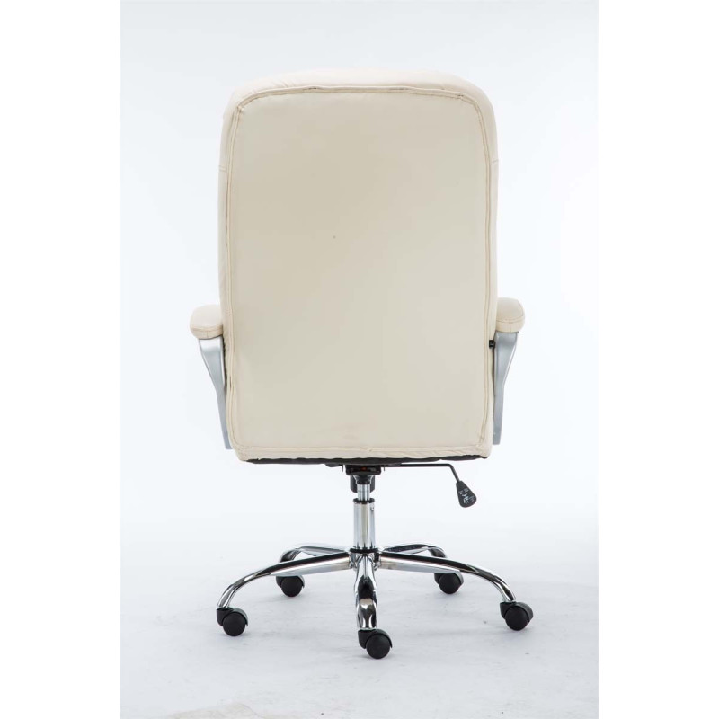 Silla De Oficina Vancouver XXL Crema
