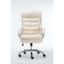 Fauteuil de bureau BIG Vancouver crème