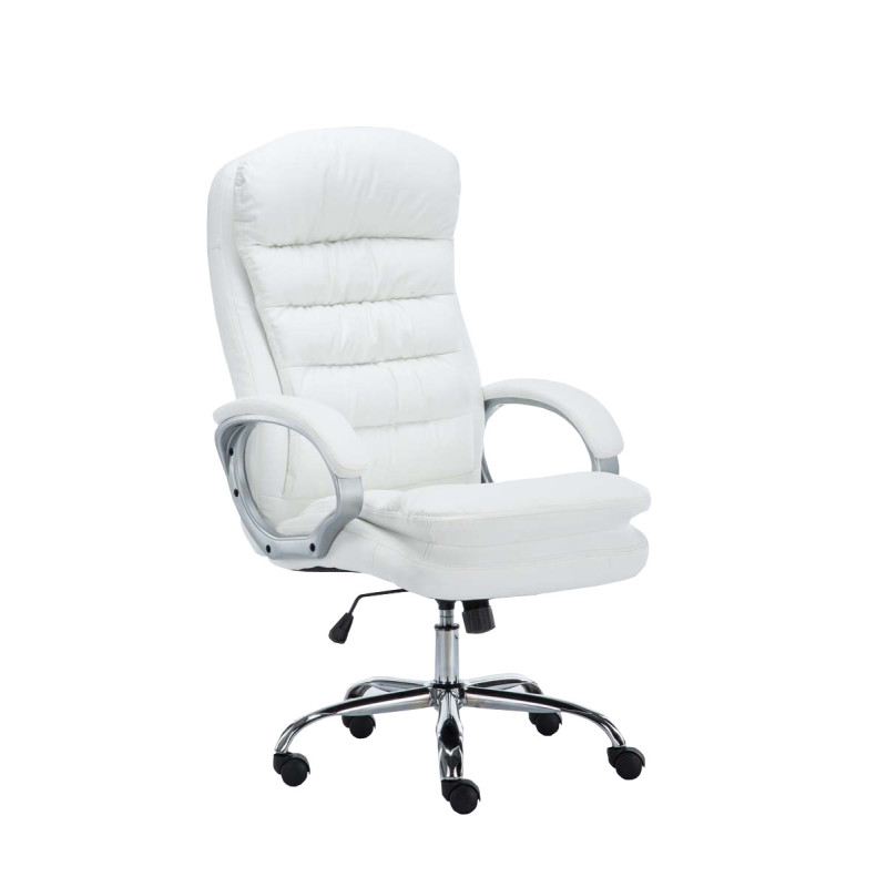 Fauteuil de bureau BIG Vancouver blanche
