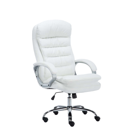 Fauteuil de bureau BIG Vancouver blanche
