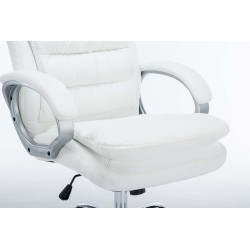 Fauteuil de bureau BIG Vancouver blanche