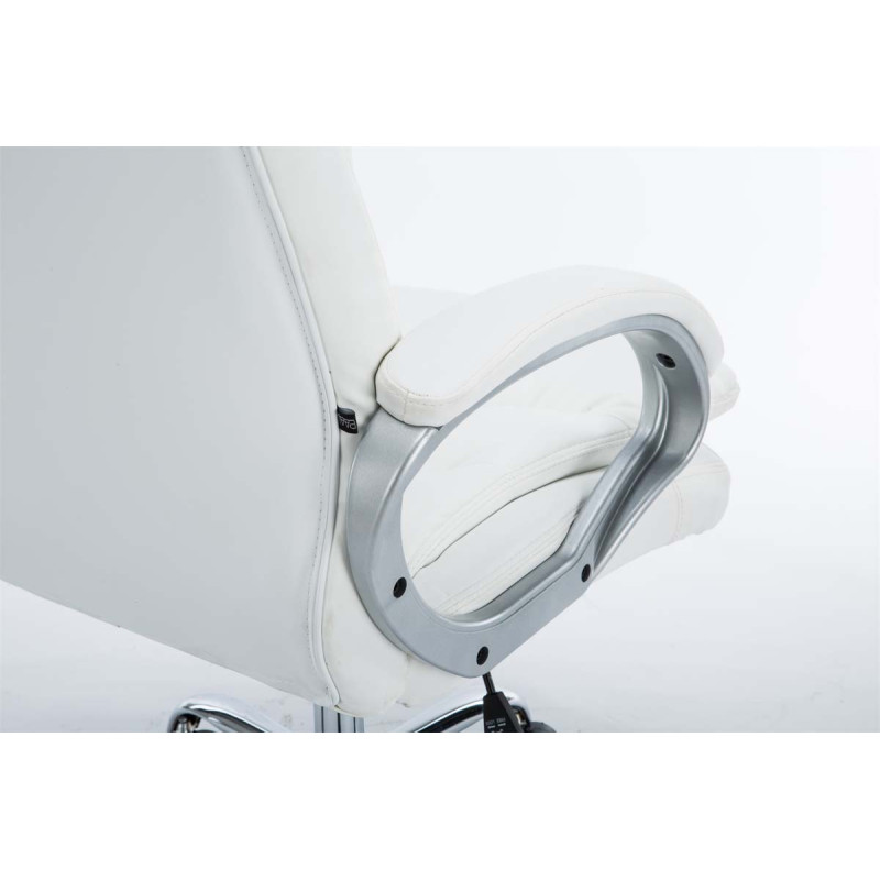 Fauteuil de bureau BIG Vancouver blanche
