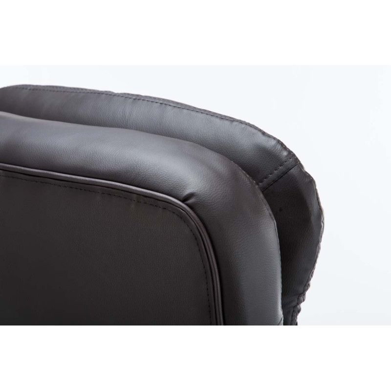 Fauteuil de bureau BIG Vancouver marron