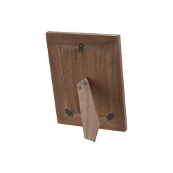 Cadre photo Home ESPRIT Blanc Naturel Os Bois de manguier Urbaine