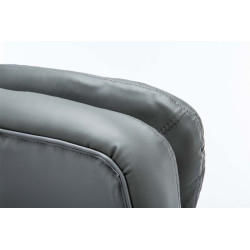 Grande chaise de bureau Vancouver, grise