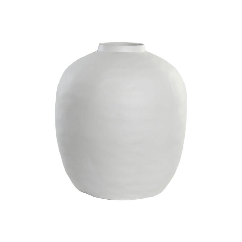 Vase Home ESPRIT Blanc Grès Style artisanal 40 x 40 x 44 cm