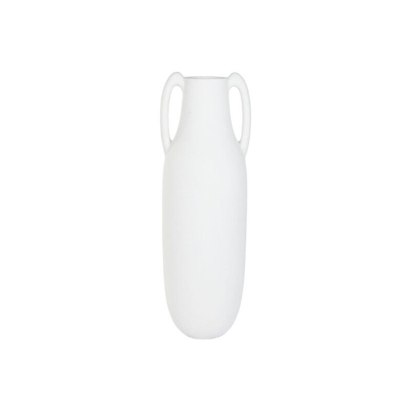 Vase Home ESPRIT Blanc Fibre 39 x 39 x 120 cm