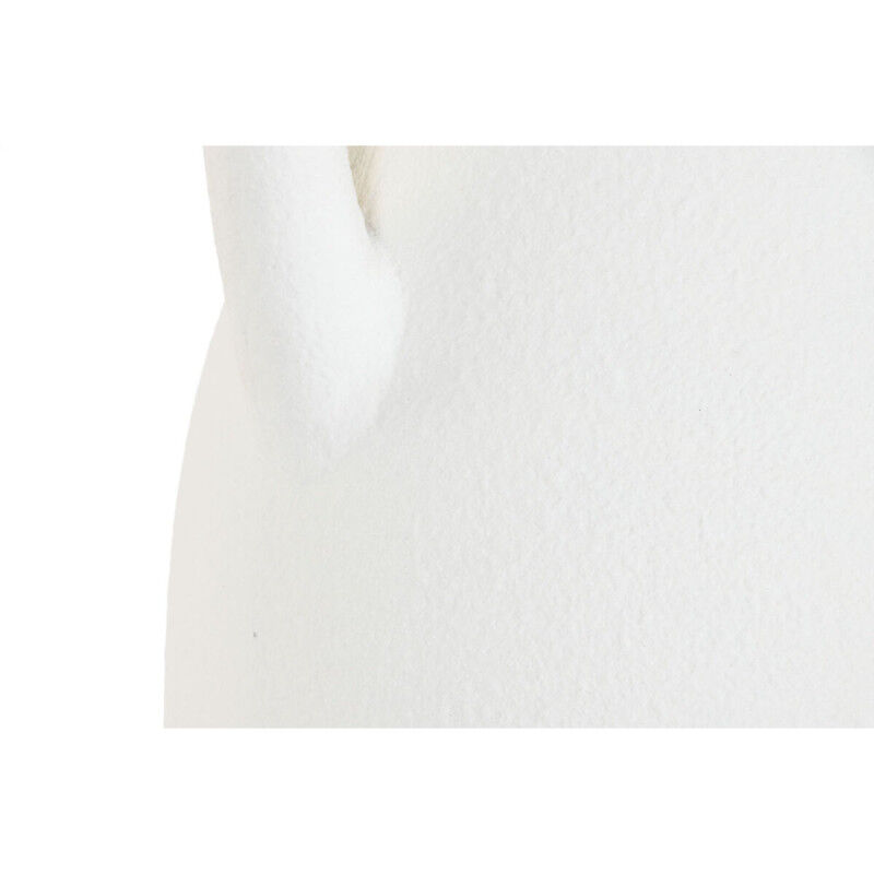 Vase Home ESPRIT Blanc Fibre 39 x 39 x 120 cm