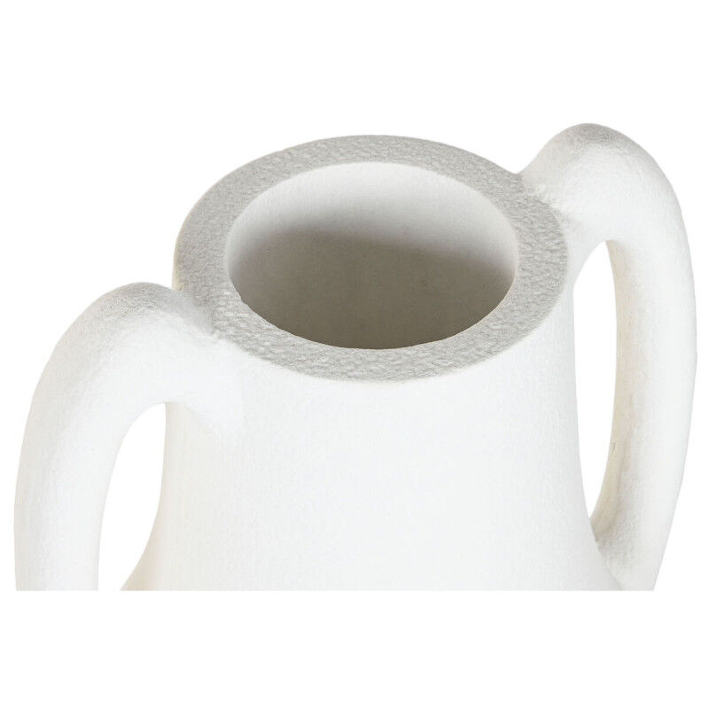 Vase Home ESPRIT Blanc Fibre 39 x 39 x 120 cm