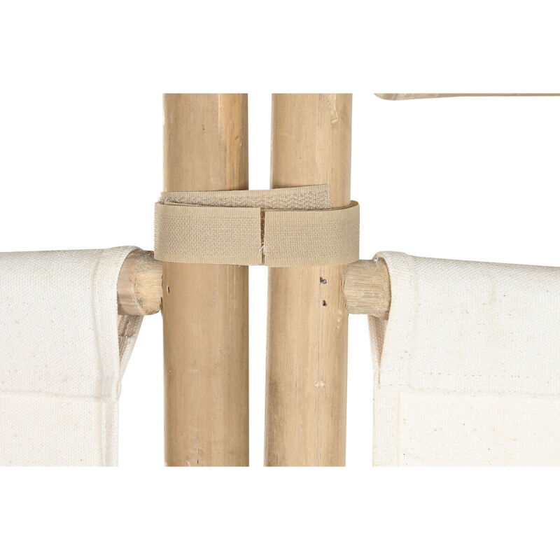 Paravent Home ESPRIT Coton Bambou 165 x 3 x 175 cm
