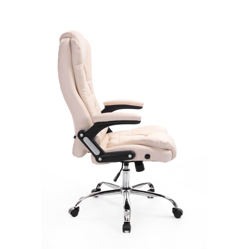 Fauteuil de bureau Thor crème