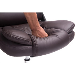 Fauteuil de bureau Thor marron