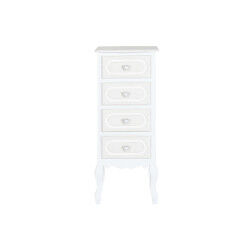 Caisson à Tiroirs Home ESPRIT Blanc Romantique 40 x 36 x 100 cm