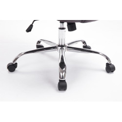 Sedia da ufficio Thor in similpelle marrone