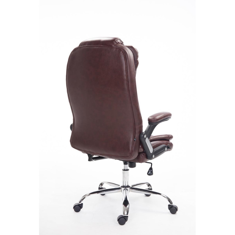 Fauteuil de bureau Thor rouge bordeaux