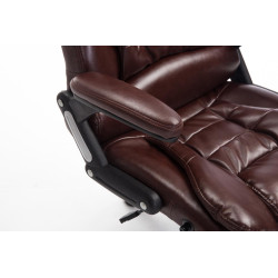 Fauteuil de bureau Thor rouge bordeaux