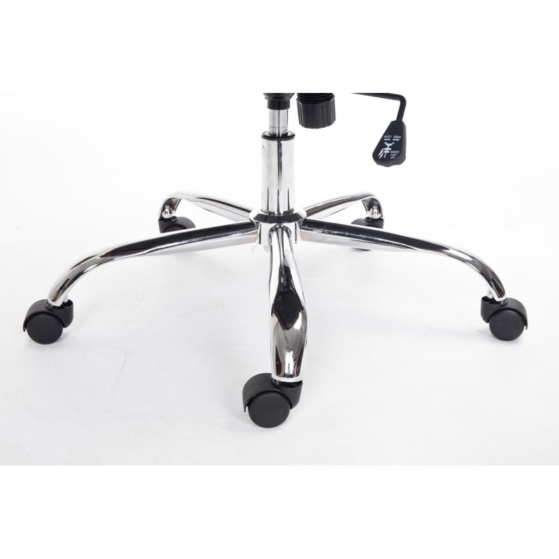 Sedia da ufficio Thor in similpelle bordeauxrot