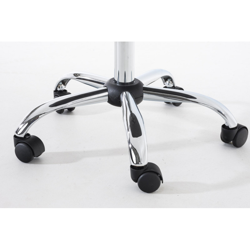 Sedia scrivania Pegleg in similpelle nero