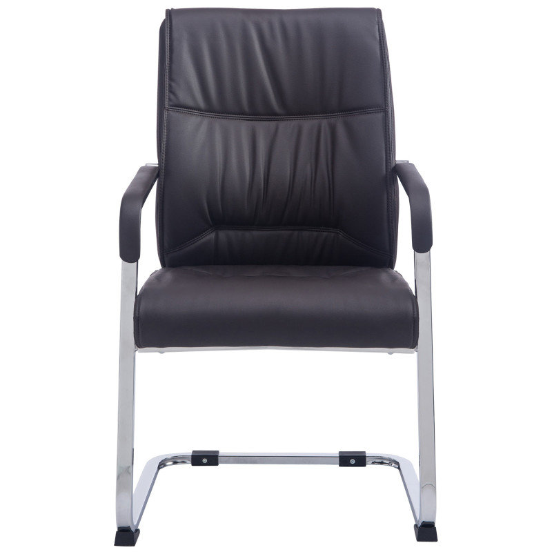 Chaise visiteur XL Anubis marron