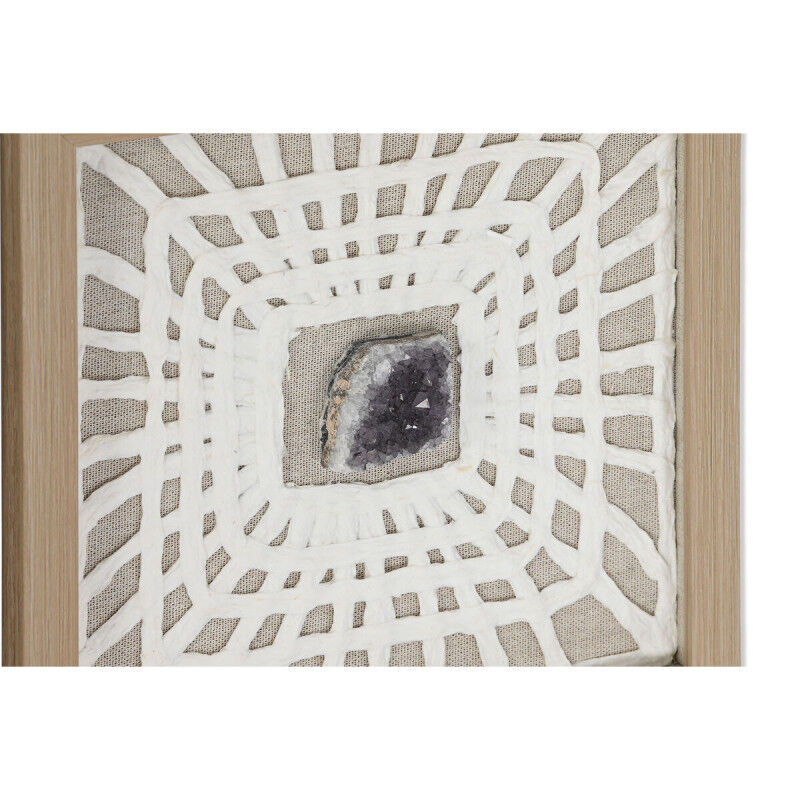 Cadre Home ESPRIT Blanc Naturel Moderne 22 x 2 x 22 cm