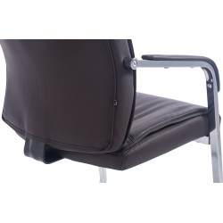 Chaise visiteur XL Anubis marron