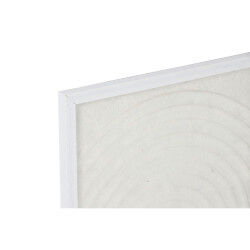 Cadre Home ESPRIT Blanc Naturel Moderne Scandinave 35 x 2 x 35 cm
