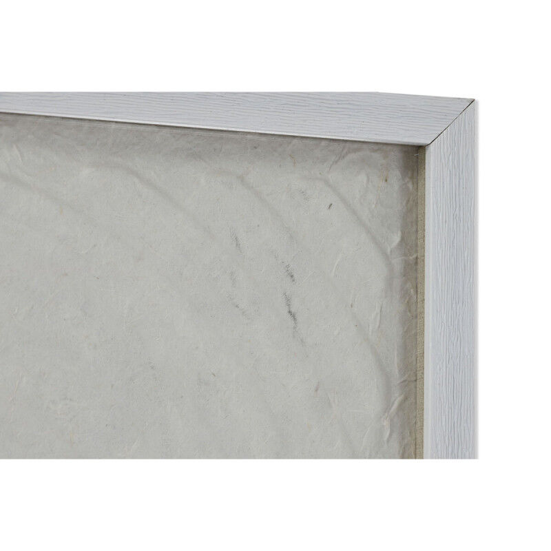 Cadre Home ESPRIT Blanc Naturel Moderne Scandinave 35 x 2 x 35 cm