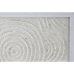 Cadre Home ESPRIT Blanc Naturel Scandinave 35 x 2 x 35 cm